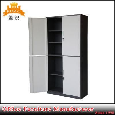 Customized 2 Door Wardrobe Steel Filing Cabinet for Office