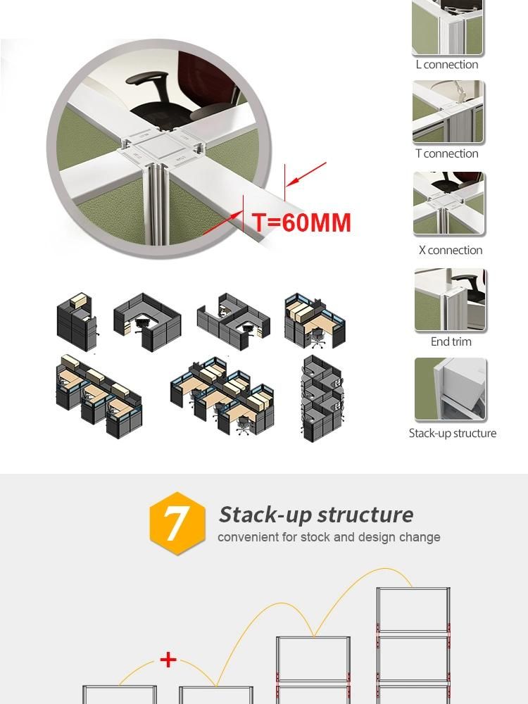 High Popularity Good Sound Quality Office Workstation Divide