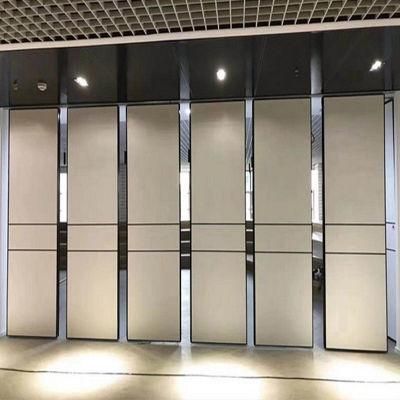 Wooden Panels Movable Partition Wall Sliding Door for Restaurants