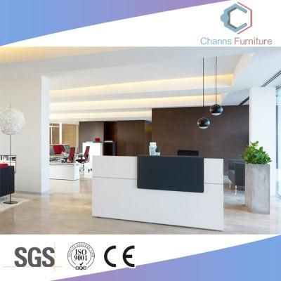 Hotel Check-in Office Furniture Panel Counter Reception Desk