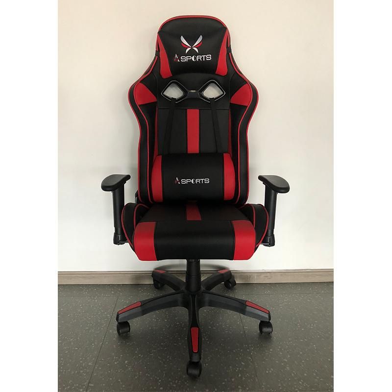 High Quality Black and Red Computer Racing Chair PU Leather Gaming Chair