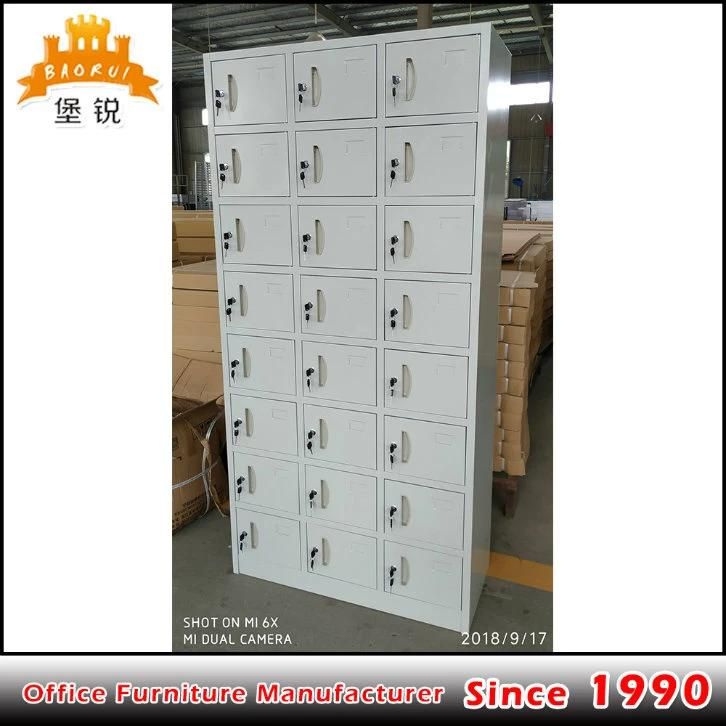 24 Door Metallic Storage Cabinet Metal Locker