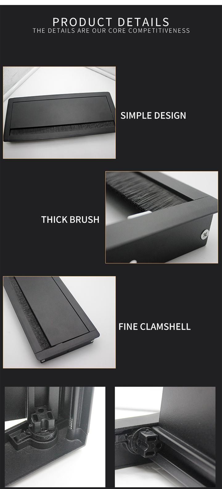Table Top Grommets for Furniture Metal Desk Grommet