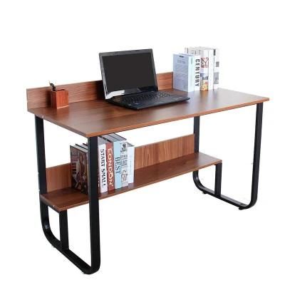 Customized Iron-Wood Structure Home Office Computer Desk 0306