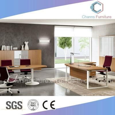 Hot Selling Fashion Melamine Office Metal Executive Desk