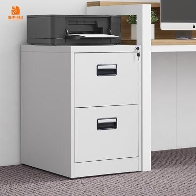 Office Storage 2 Drawer Vertical Steel Filing Cabinet