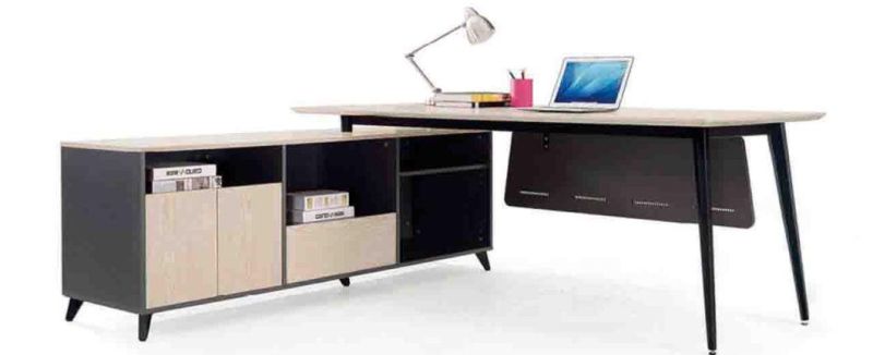 Oak Series Wooden Executive Standing Staff Computer Office Desk