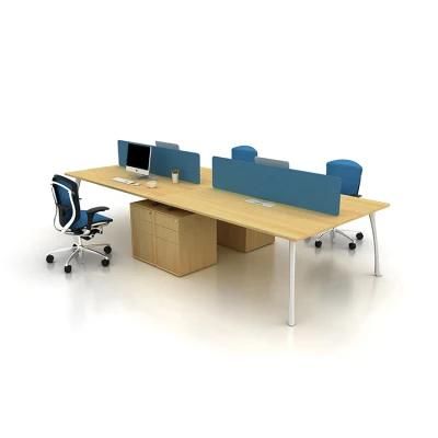 Chinese Furniture Office Workstation Desk for 4 Person People