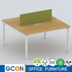 Modern 2 Persons Wooden Office Desk Set for Office Furniture