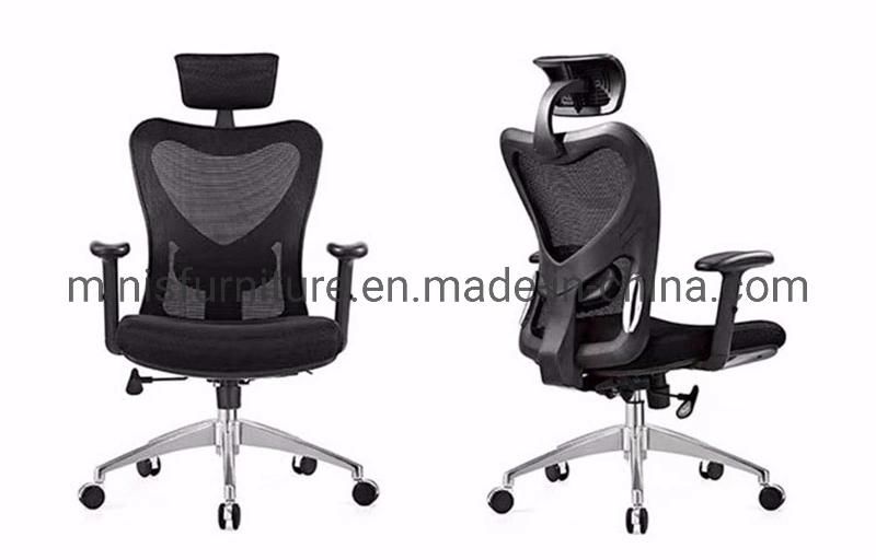 (M-OC304) Newest Office Mesh Fabric Swivel Chair with High Density Sponge and Aluminium Feet