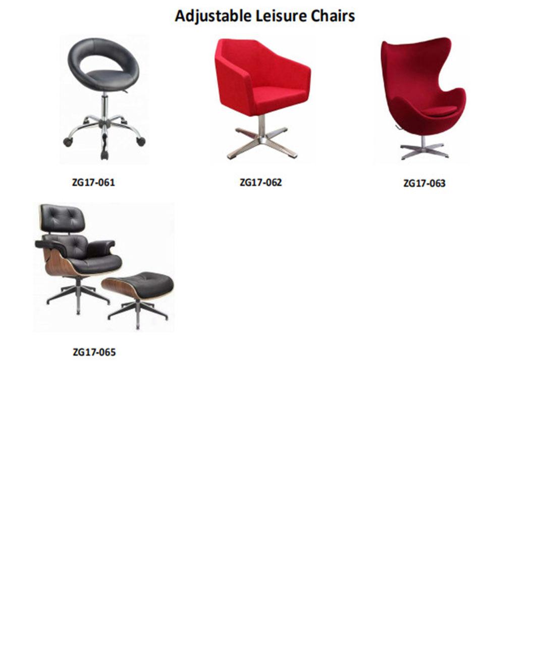 Modern Furniture PU Leather Swivel Accent Desk Office Chair (ZG17-066)