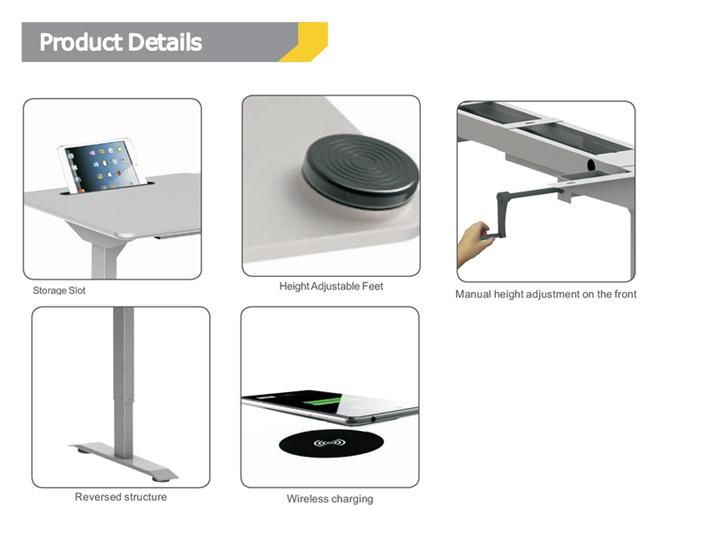 Manual Sit-Stand Office Desk