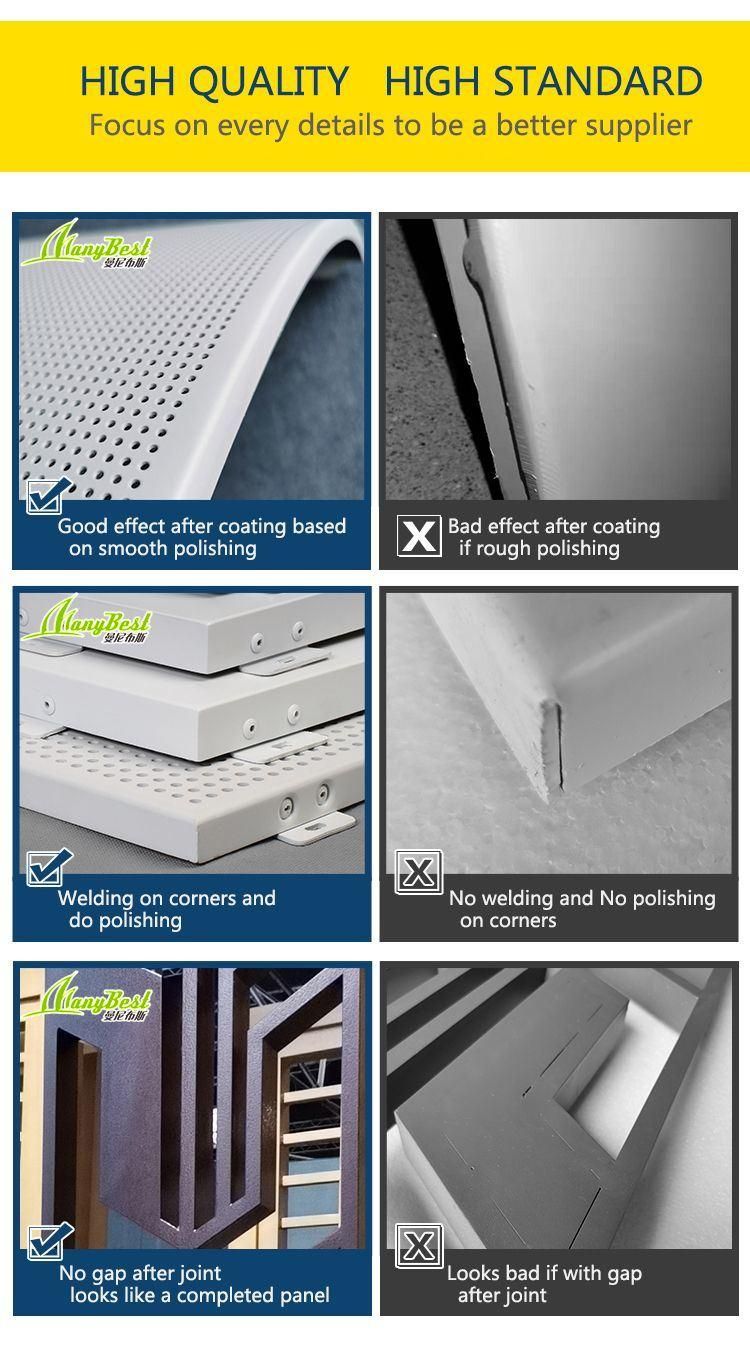 High Quality Commercial Room Aluminum Privacy Mesh Screen Fence