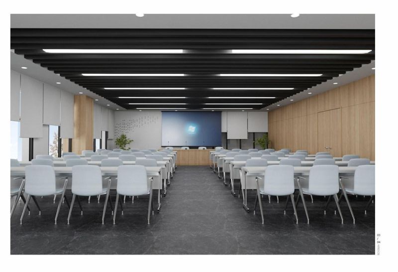 Wholesale Wooden Ergonomic Training Meeting Computer Task Staff Study Dining Hotel Home Office Chair