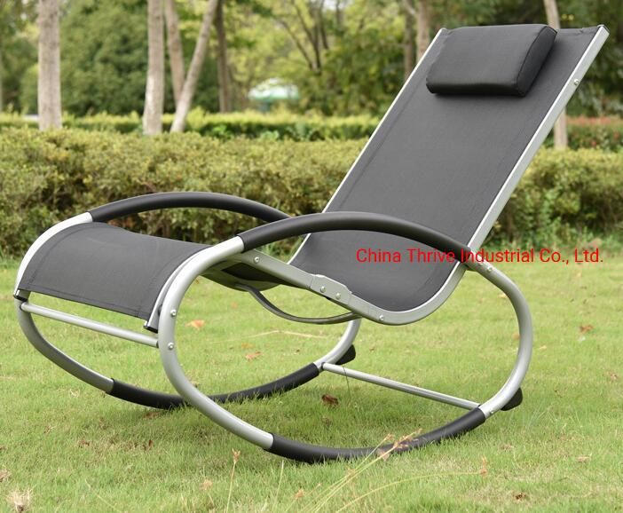 Outdoor Beach Zero Gravity Rocking Reclining Chair Foldable Chair