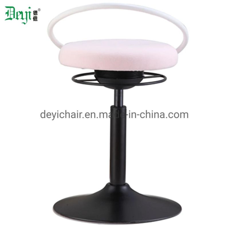 up and Down Nylon Castor Class 4 Gas Lift Seat Mechanism with Back Support 250mm Nylon Base Stool Chair