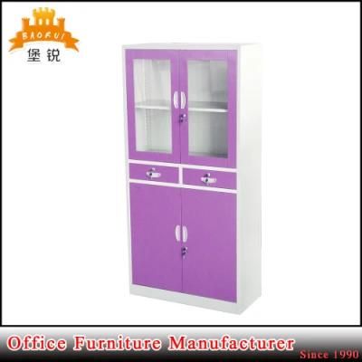 Office School Home Lockable Metal Storage Medicine Cabinet