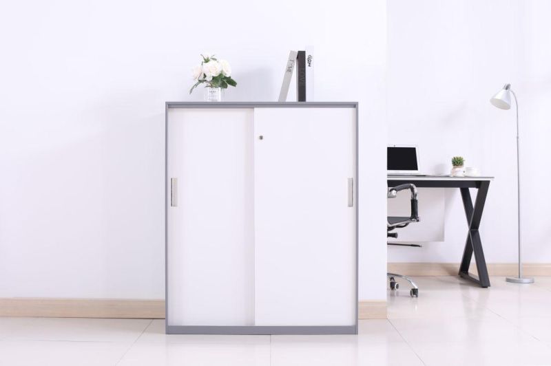 Office Furniture Steel Metal Small Sliding Door File Storage Cabinet