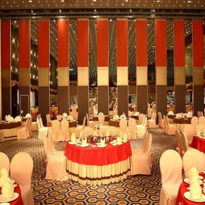 Soundproof Folding Partition and Sliding Walls Rooms Door for Hotel