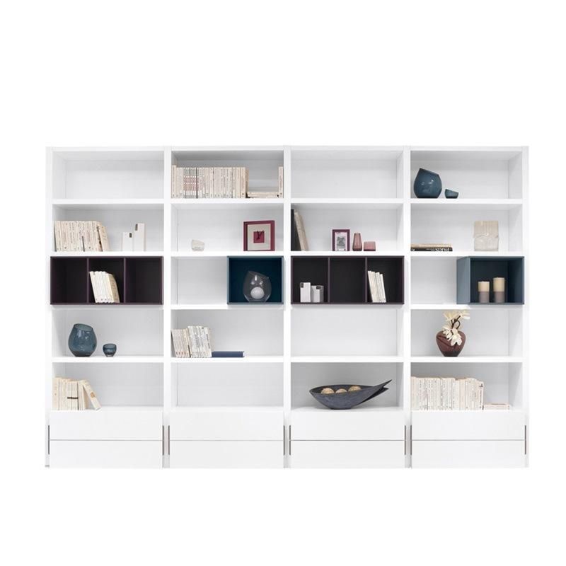 Over-Sized Bookshelves for Books and Decorations