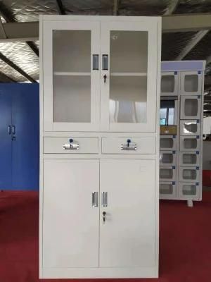 Metal Drawer Cabinet Steel Office Bookcase Storage Cabinet Furniture