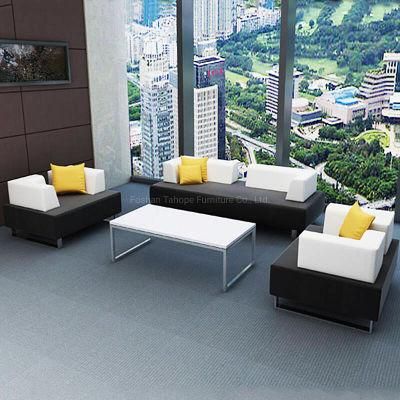 Modern Design Fabric Three Person Seat Office Sofa