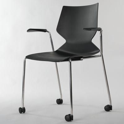 ANSI/BIFMA Standard Office Furniture Plastic Stainless Steel Chair