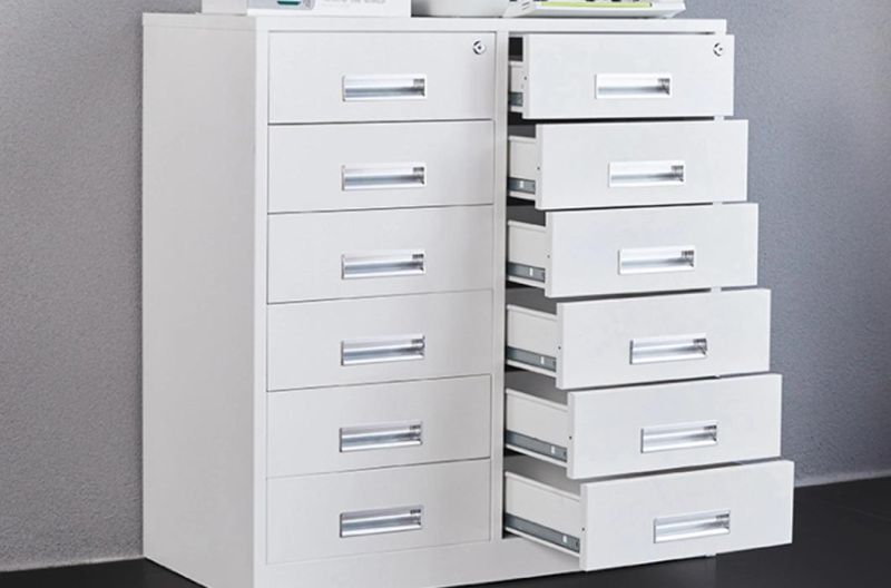 Office Steel Multi-Drawer Filing Cabinet Metal Drawer Durable Filing Cabinet