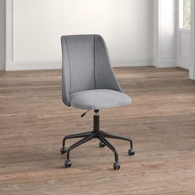 Comfort Velvet Design Swivel Adjustable Home Office Chair