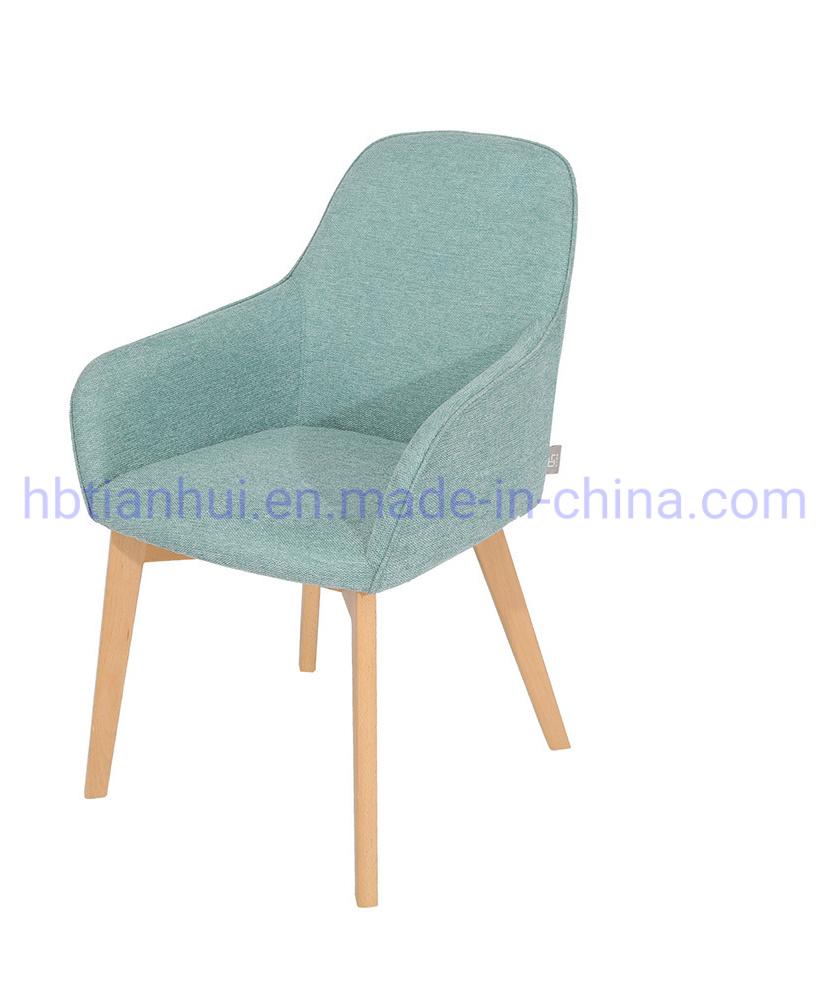 Living Room Armchair Green Velvet Golden Dining Chair