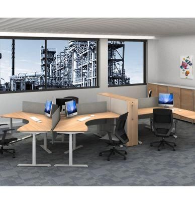 Double Motor Electric Furniture Height Adjustable Computer Sit Standing Desk