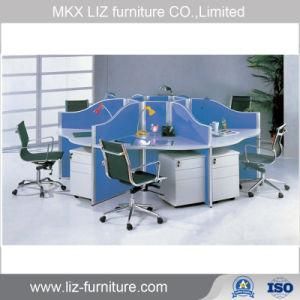 Modern Design Customized Furniture Office Cubicle Workstion in Round Shape 2051