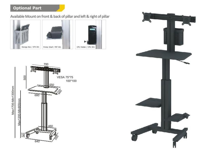 Gas Lift Mobile Computer Workstation