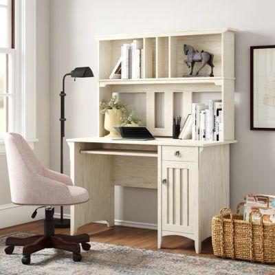 Nova PC Laptop Study Writing Table Workstation Desk with Hutch