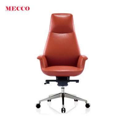 Red PU Leather Fashionable Design Boss CEO Office Chair