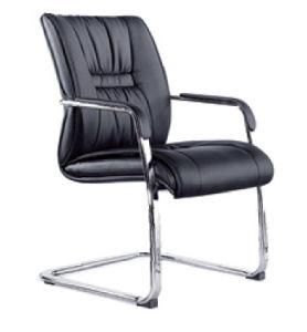 Modern Furniture Armrest Plate Metal Staff Swivel Leisure PU Chair