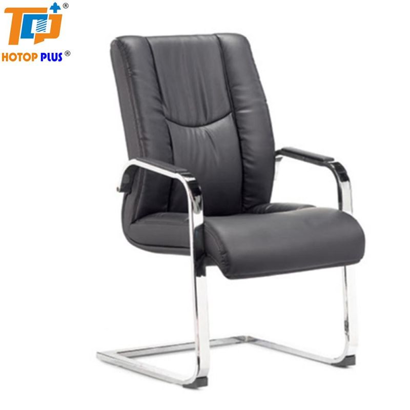 Classic Wooden PU/Leather Executive Swivel Office Chair Work for Manager