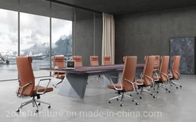 Zode Wholesale High Quality Luxury Ergonomic Aniline PU Leather Modern Computer Office Executive Chairs