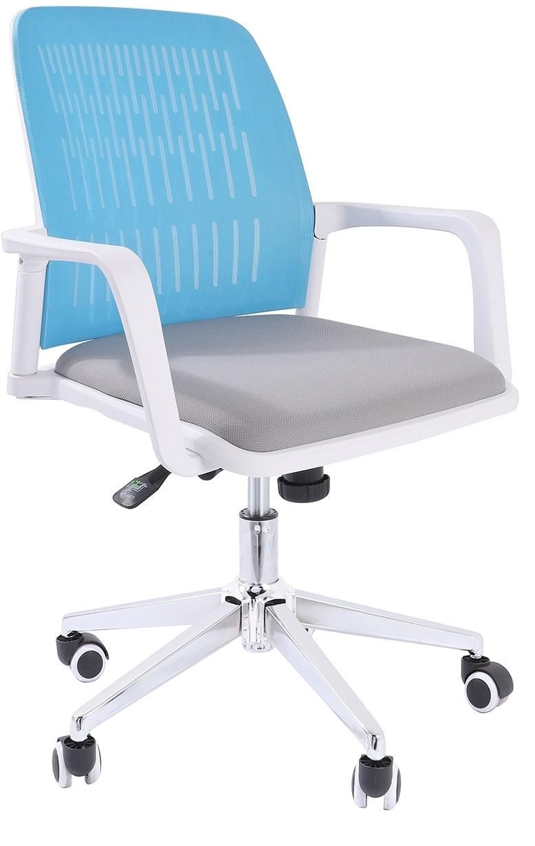 Office Cubicles Revolving Study Plastic Metal Training Event Chair Without Armrest