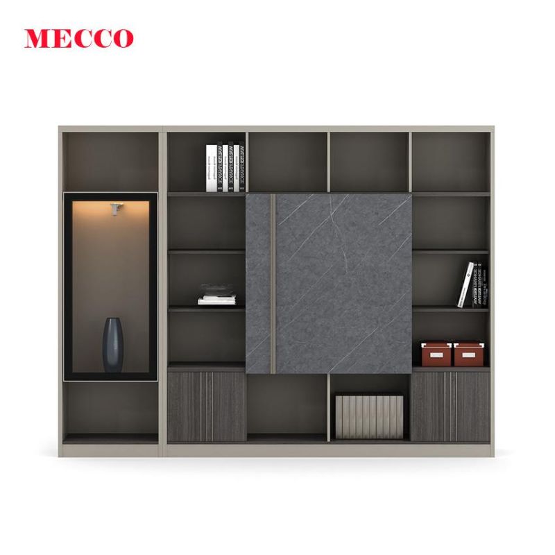 High End MFC Wooden Office File Cabinet for Boss Office