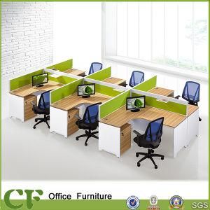 6 Seater Modren Design L Shaped Office Workstation