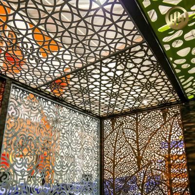 Simple Design Metal Aluminum Decorative Laser Cut Fence Panel and Screen