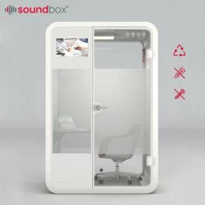 Latest Sound Proof Phone Booth Cheap Factory Price ODM Office Booth Private Acoustic Phone Booth