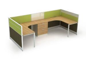 Hot Selling U Shaped 2 Person Office Desk for Workstation