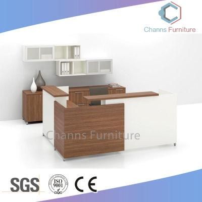Modern Furniture Design Counter Reception Desk for Office Use (CAS-RA07)