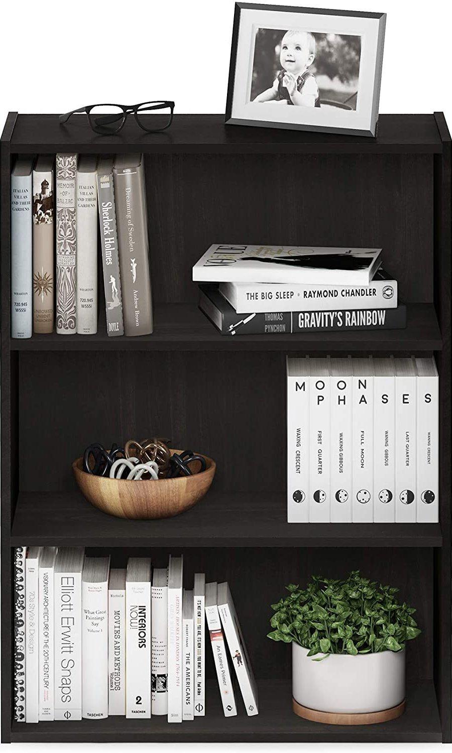 Simple Style Multifunction Wooden Bookcase