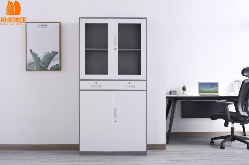 Factory Supply Metal Cabinet on Sale Cabinet with Glass Door