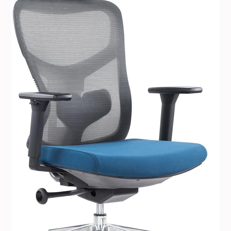 Modern Commercial Adjustable Ergonomic Office Chair with 3D Lifting Armrest