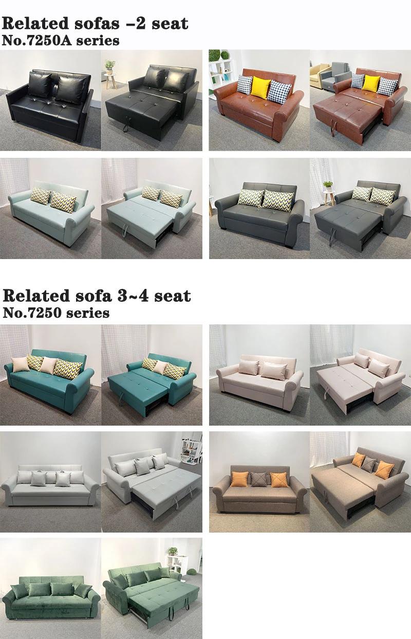 Sectional Couches Ballast-Surfaced Fabric Super Longer Armrest on Side Linen Modern Sofa Sets