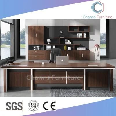 Luxury Office Furniture Melamine Furniture Big Size Office Table for Director (CAS-DA34)